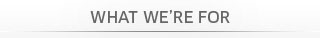 What We're About