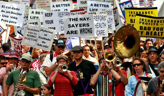 SEIU members