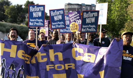 SEIU members