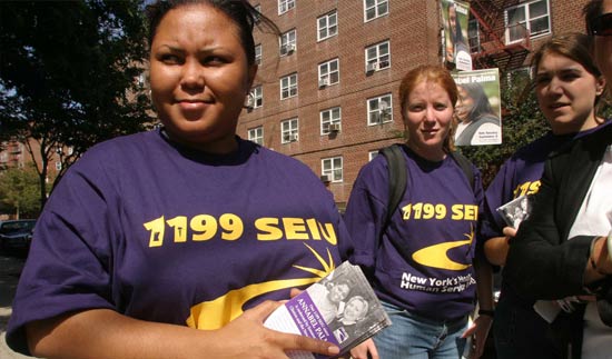 SEIU members
